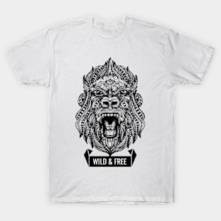 GORILLA ILLUSTRATION T-Shirt